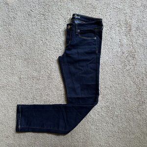 American Eagle Jeans Women's 10 (32x32) Skinny Blue Dark Wash Denim